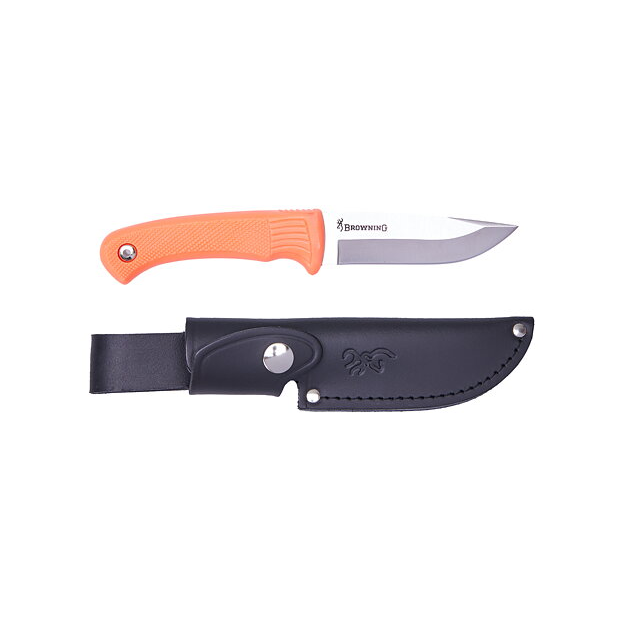 Browning Kniv Pro Hunter Fixed Rubber Fluo